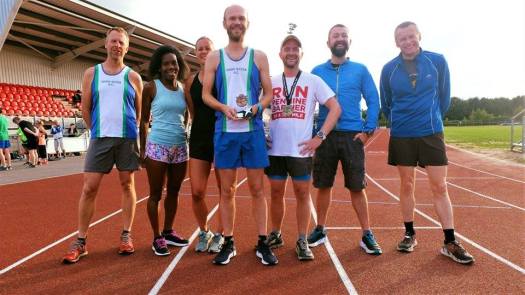Doncaster AC wins first prize in the Pennine Barrier Ultra 2018 team event.
